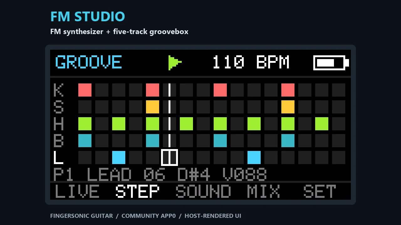 FM Studio - FM Synth & Groovebox